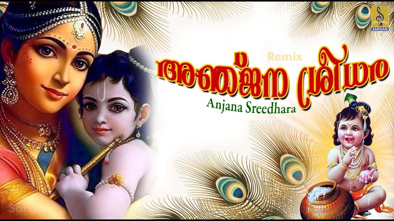    Anjana Sreedhara  Latest Krishna Devotional  Krishna Devotional Remix Song  Remix