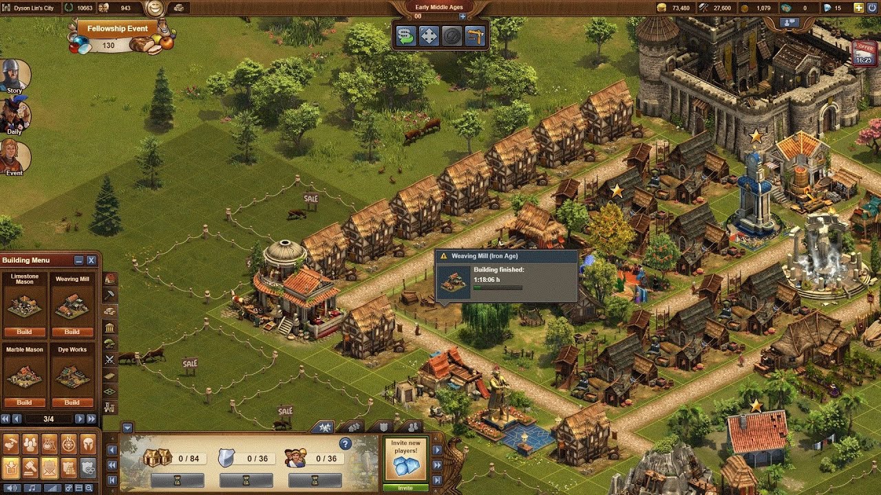Early Middle Ages (Weaving Mill) [Forge of Empires]