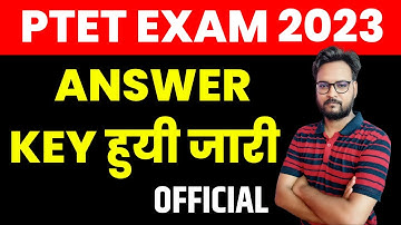 PTET Exam 2023 Official Answer Key | PTET Exam 2023 Paper Analysis | Genuine Classes