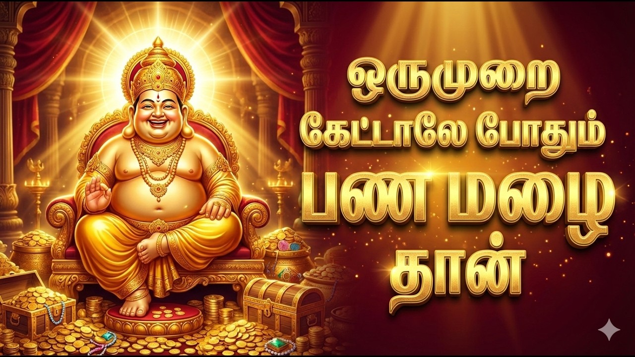 🔥 ஒரே முறை கேட்டாலே செல்வம் பெருகும் 108 குபேர மந்திரம் | Powerful Kubera Mantra for Wealth & Money