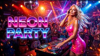 Euro Disco 80s Neon Party Explosion 🔥 Best Italo Disco Dance Hits Nonstop DJ Mix Collection