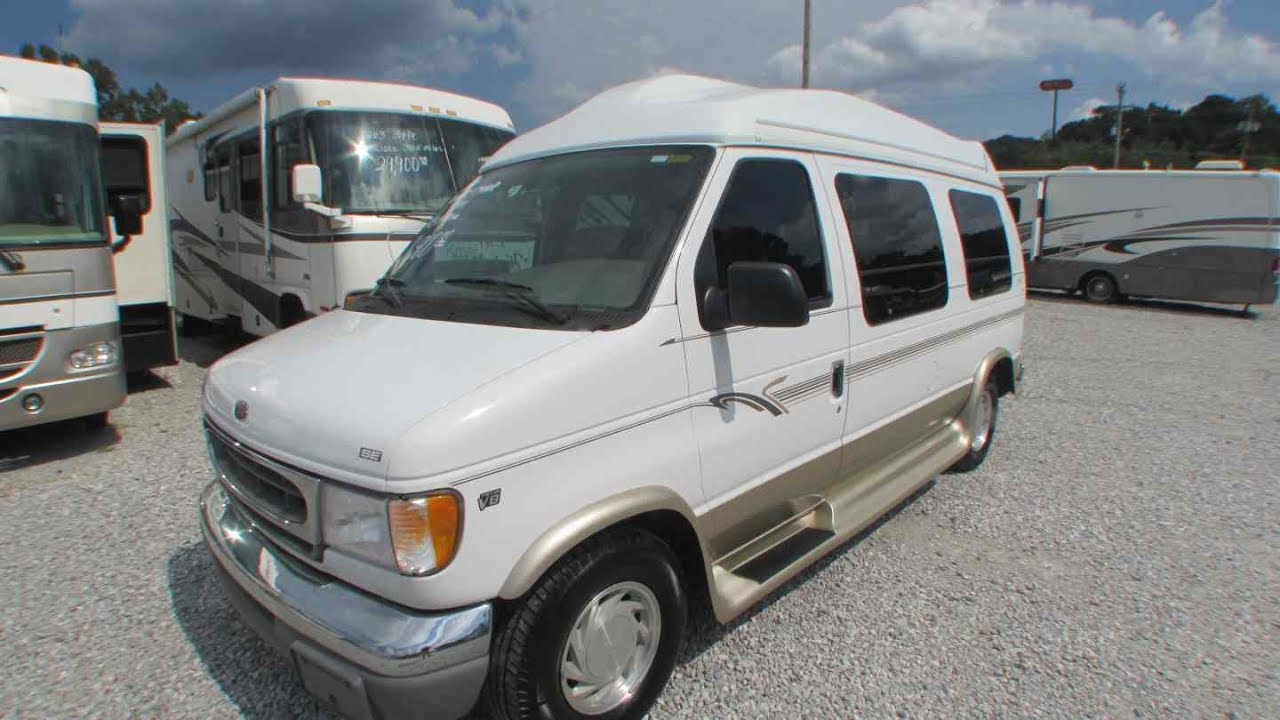 2000 Ford Mark III SE Top Van , Wheel Chair Lift, 75K MIles, Immaculate $16,900 - YouTube