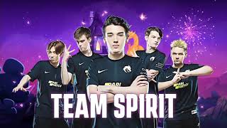 Team Spirit ANIME Introduction with Naruto Run - WePlay AniMajor | Playoffs | Dota2 TI10 screenshot 5
