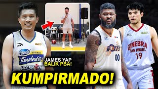 Confirm James Yap Magbabalik Pba Brgy Ginebra Ayaw Na Kay Maverick Ahanmisi Ititrade Sa Meralco