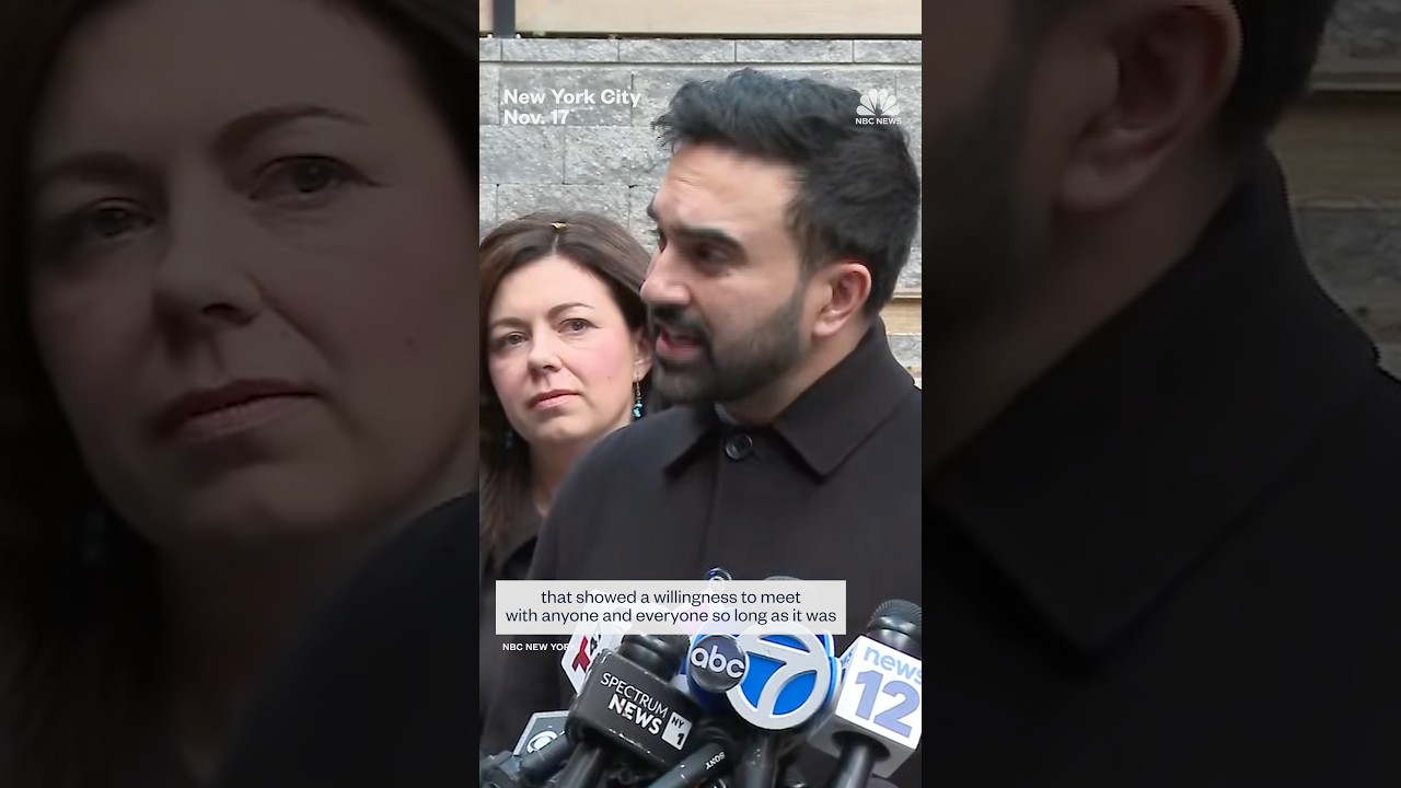 New York Mayor-elect Zohran Mamdani reaches out to White House to set up a Trump meeting