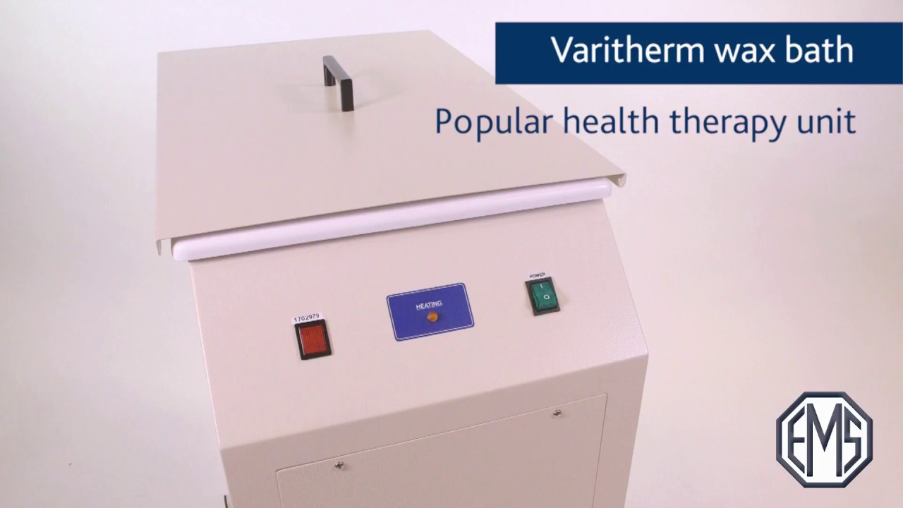 EMS PHYSIO LTD Varitherm Wax bath YouTube