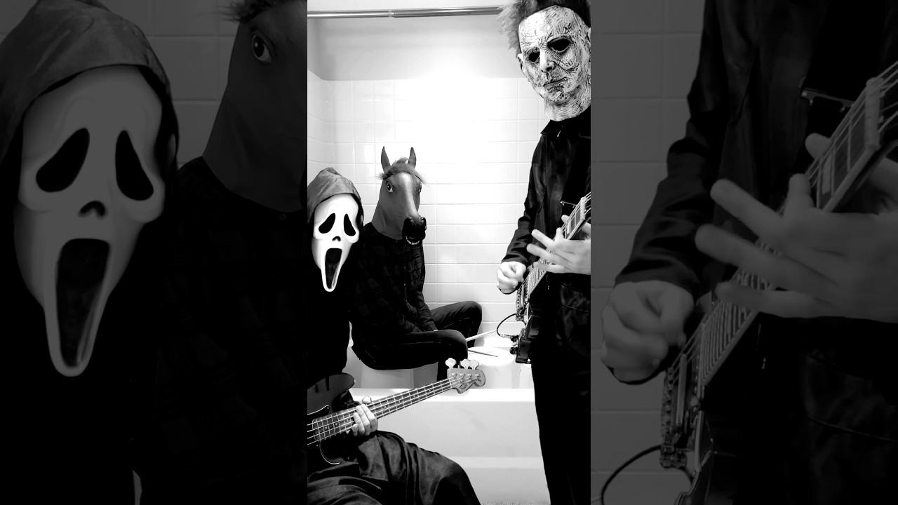 “Song for the Dead” Drum Intro with Michael Myers and Ghostface