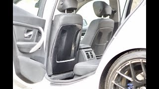 F30 Carbon Fiber Seat Back / Cargo Net Delete | DIY Guide