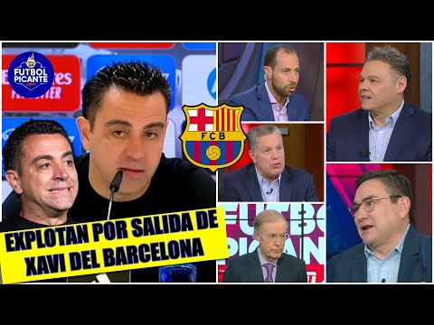 BARCELONA y XAVI FURIOSO tras perder EL CLÁSICO: injusta derrota. Se tiene que ir | Futbol Picante