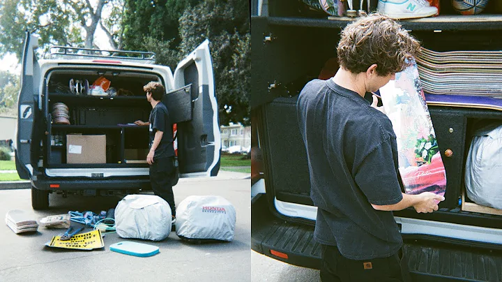 Whats in the Primitive Skate Van? - Junk In The Tr...