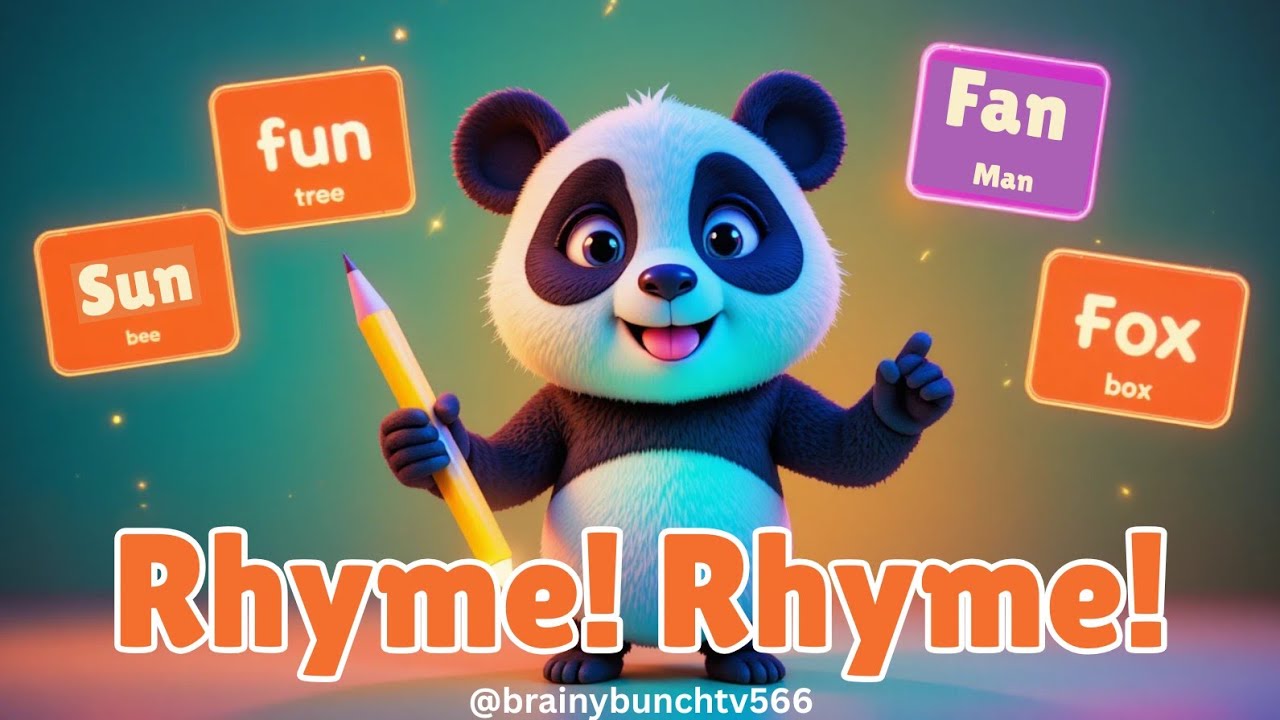 Rhyme! Rhyme! | Fun Rhyming Words for Kids 🎉 | Brainy Bunch TV566 - YouTube