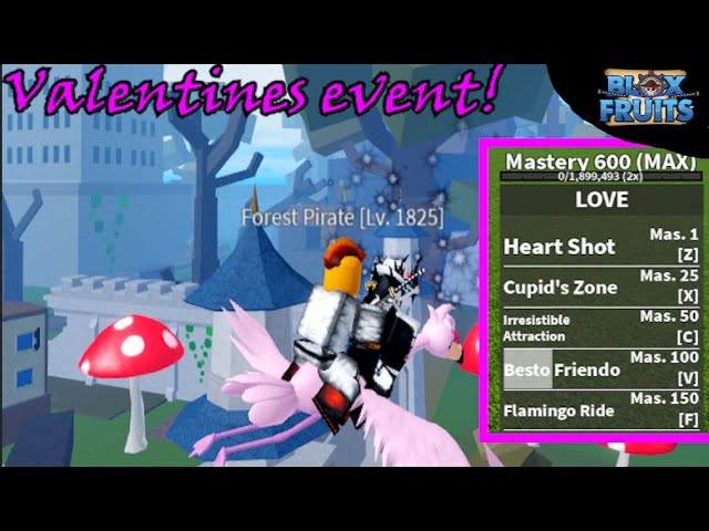Blox Fruits Valentines Event Update Log and Patch Notes - Try Hard Guides