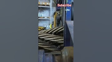 world’s strongest rope, made from steel wires #shorts​ #shortsfeed  #automobile