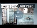 How To Chalk Paint a Vintage Stencil Tutorial using Annie Sloan Chalk Paint