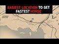 Perfect location to get silver dapple pinto horse easily in 2 minutes  rdr2