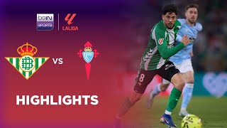 Real Betis 1-1 Celta Vigo | LaLiga 25/26 Match Highlights