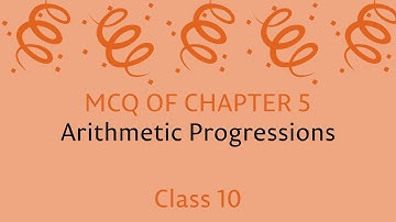 Important MCQ for Class 10 maths || Chapter-5(Arithmetic Progressions) || For PSEB & CBSE students