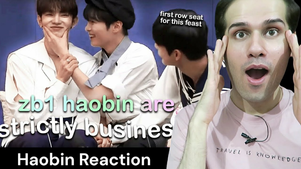 Haobin | ZHANG HAO & HANBIN intensifying their *strictly business* relationship Part 1(ZB1) Reaction