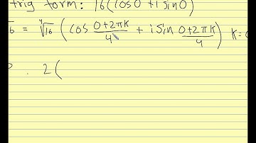 Advanced Pre Calc 2014 6.5 pt 2 Powers and Roots of Complex Numbers