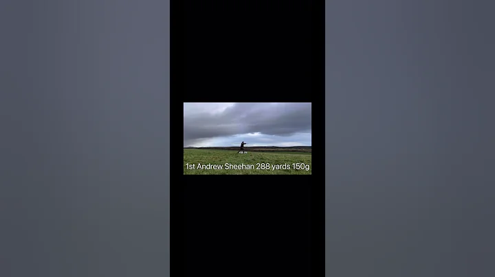 Andrew Sheehan field casting 150g 288 yards @ West...