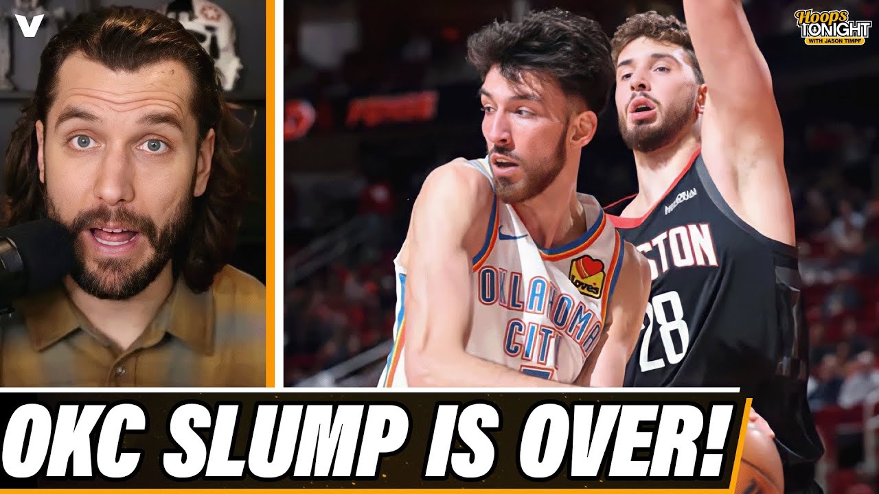 Thunder-Rockets Reaction: SGA & Thunder Offense are OFFICIALLY back as OKC rolls | Hoops Tonight