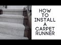 Installing a Carpet Runner on Stairs the Right Way- DirectCarpet.ca Installing a Carpet Runner on Stairs the Right Way- DirectCarpet.ca