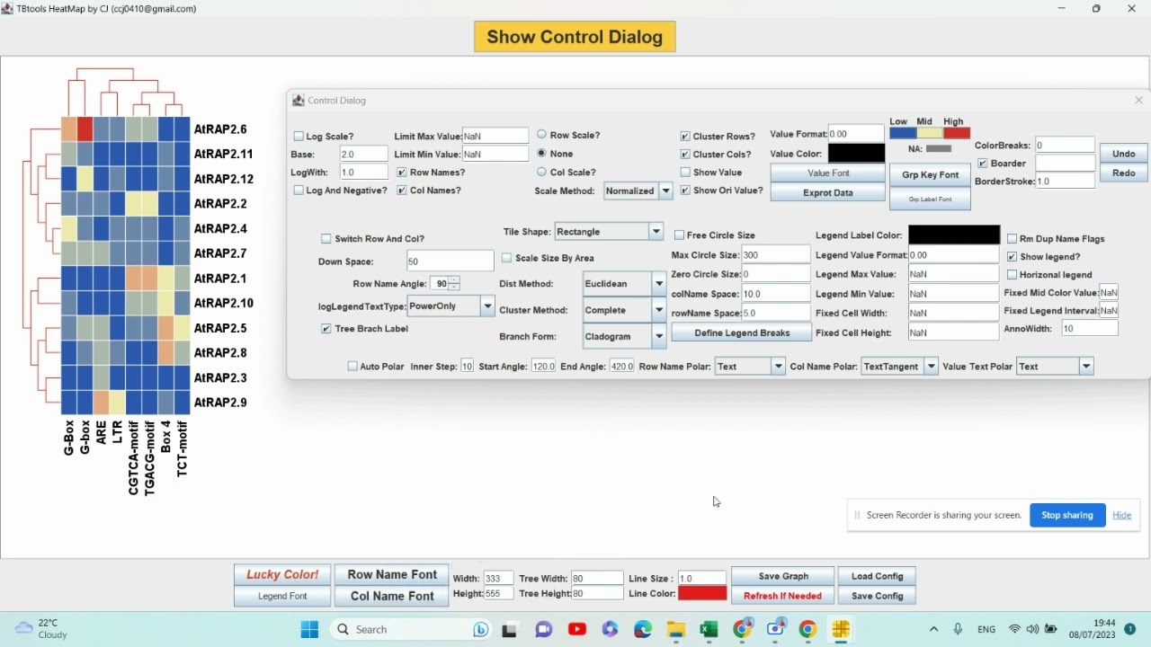 Promotor analysis,  using TBtool  Part 3