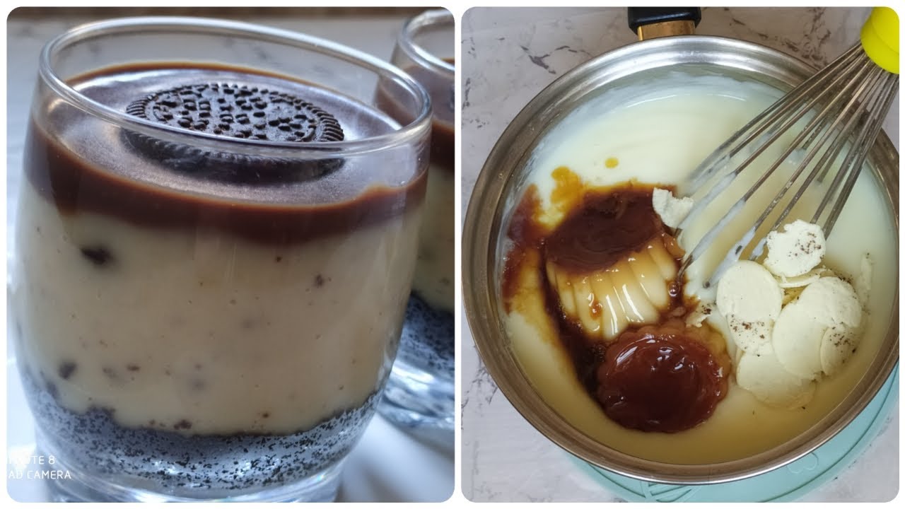 تحلية الأوريو سهلة وسريعة بثلاث طبقات بدون فرن من أروع مايكون 👍