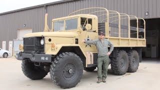 1968 M35a2 Deuce and a Half Walk Around, Startup and Ride!
