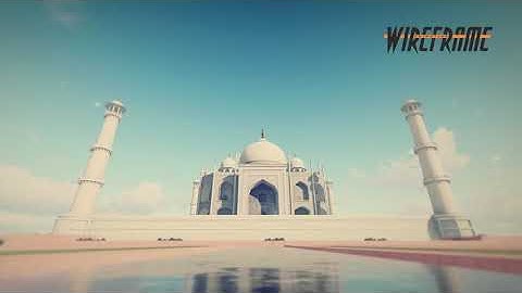 3D ARCHITECTURES -  WIREFRAME ANIMATION