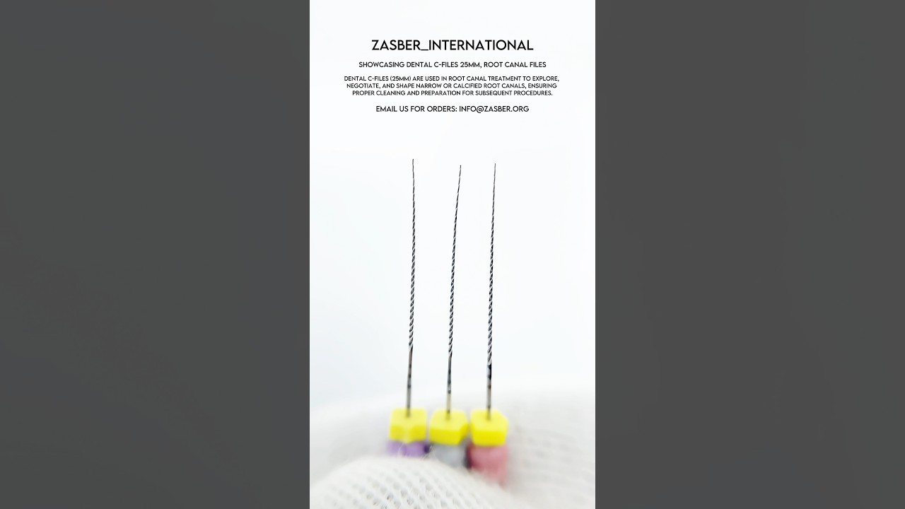 RTC Dental C-Files: Professional Root Canal Tools Showcase