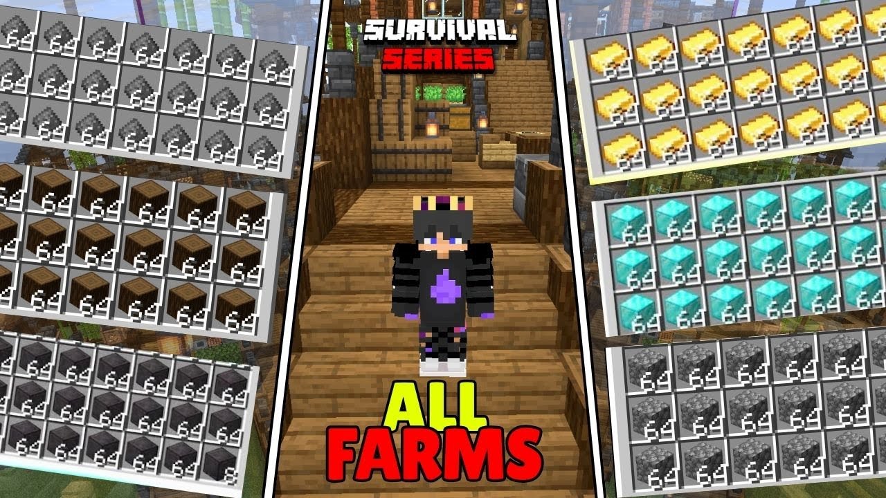 I Build Every Possible Farm In Ghapla SMP With My Teammates 🔥 || EP - 4