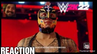 WWE 2K22 Announcement at WrestleMania! REACTION