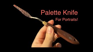 LIVE Oil Painting Session | How To Use PALETTE KNIFE For PORTRAITS