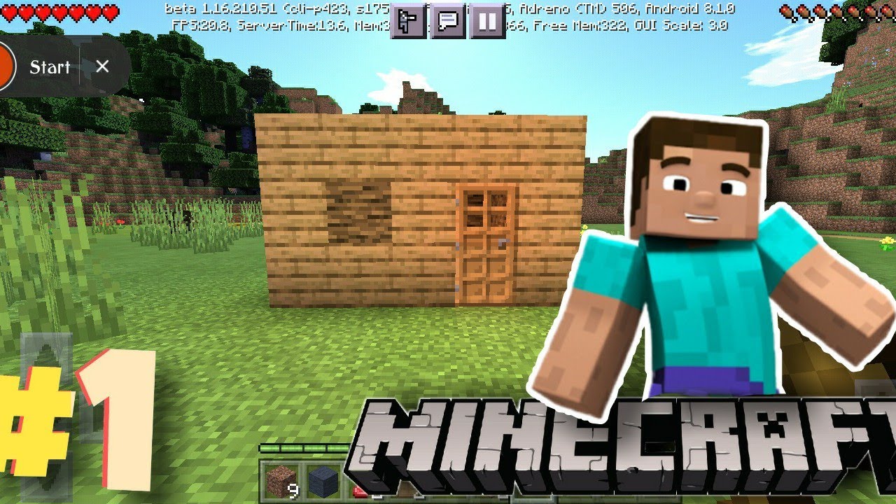 MY FIRST DAY IN MINECRAFT | GAMEPLAY#1 | MINECRAFT SURVIVAL - YouTube