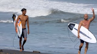 Varun Surfs With Fisher