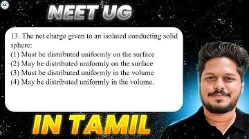The net charge given to an isolated conducting solid sphere