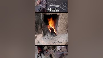 Amazing work making Blacksmith Scissors #shorts #shortsvideo #scissor