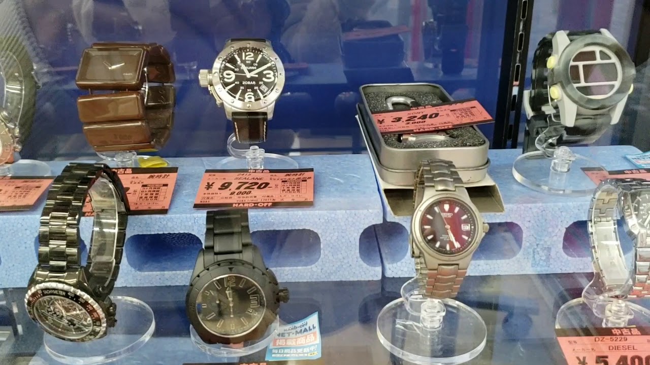 ハードオフに腕時計を見に来ました！【ハードオフ東村山店】