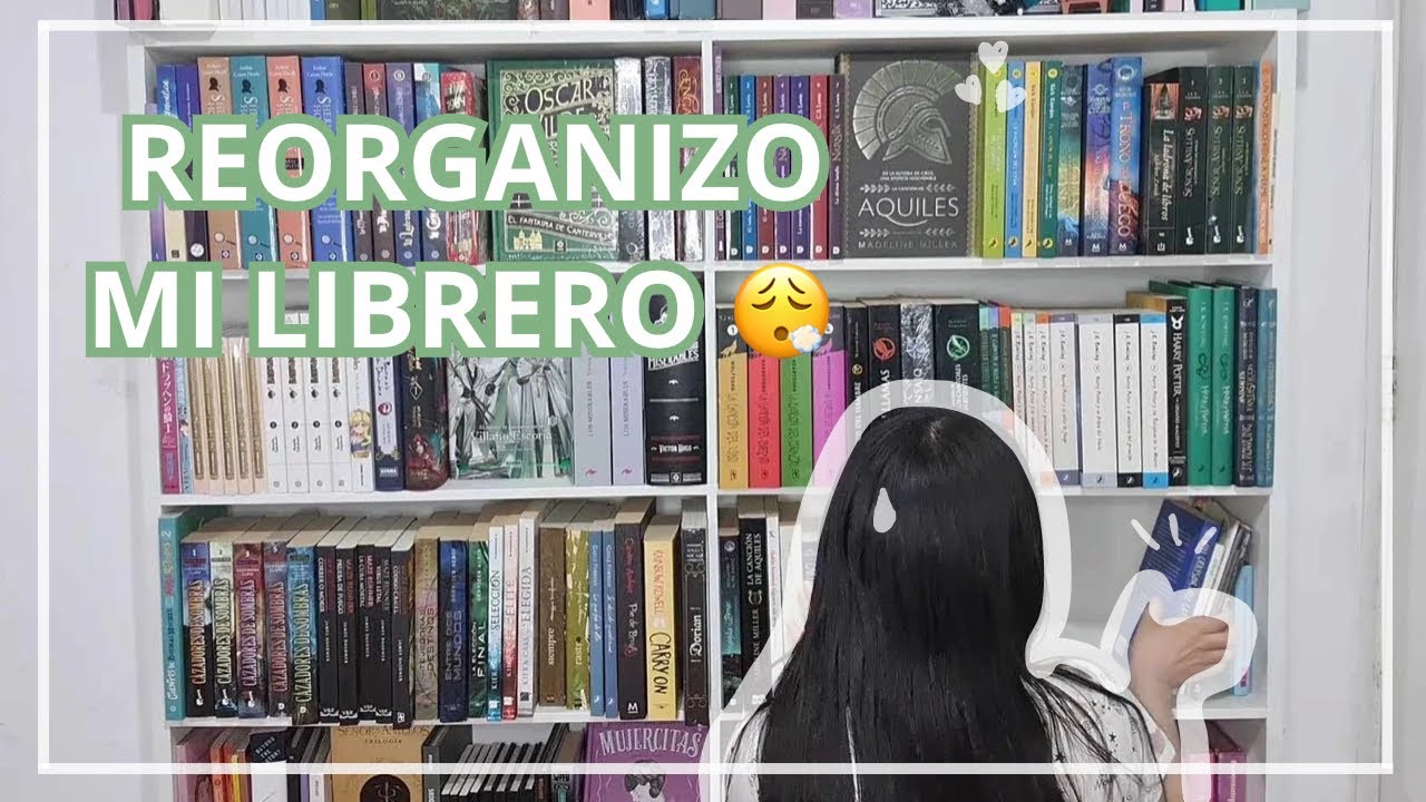 Reorganizando mis estanterías 🦭📚