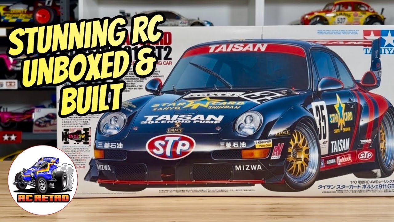 Какая потрясающая радиоуправляемая модель! Распаковка и сборка шасси Tamiya Porsche 911 GT2 Taisa...