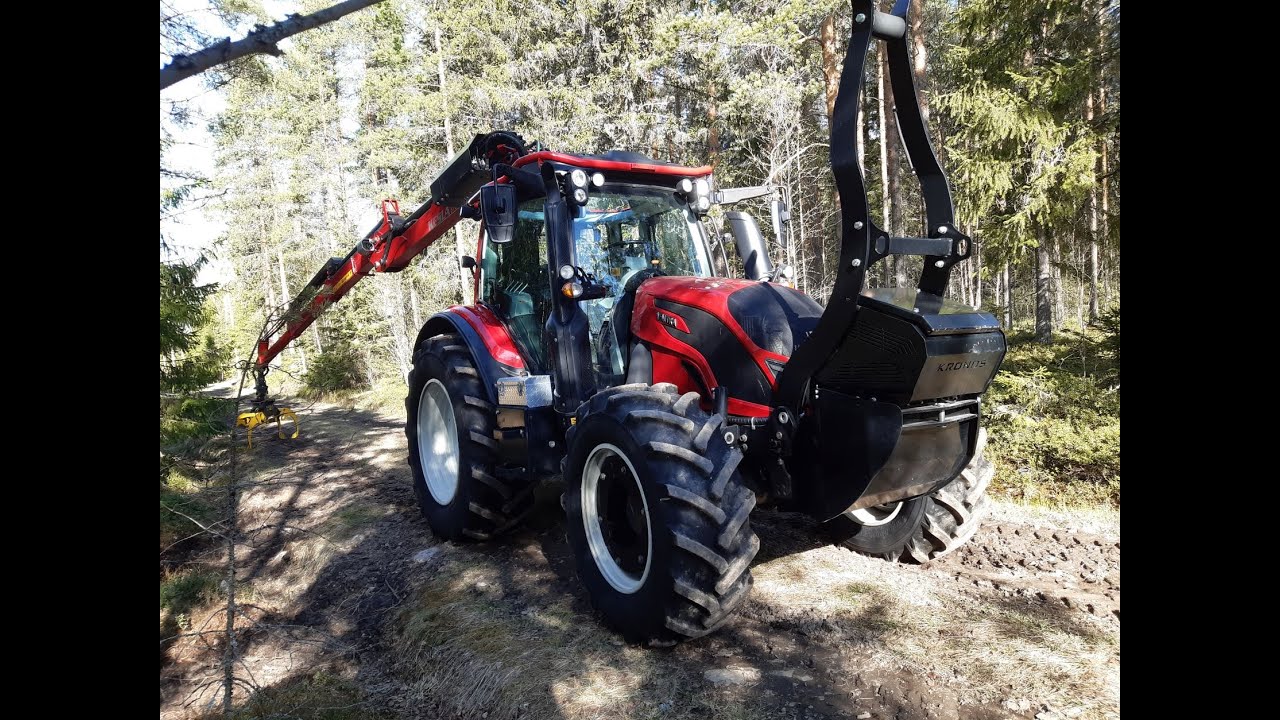 Valtra N134 Metsävarusteltu Active & VAIN 600 tuntia ! ****MYYTY****