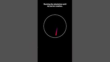 Ball bouncing simulation #adhd #music #code #space #python #physics #simulations #memes #science