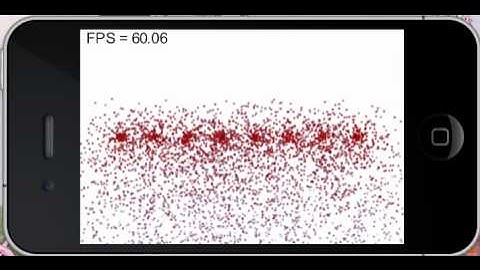Game Engine Particle Emitter Demo