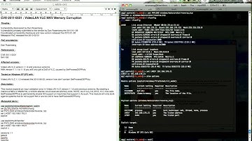 CVE-2011-0531 : VideoLAN VLC MKV Memory Corruption