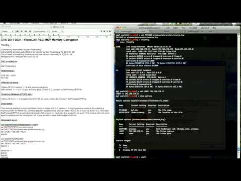 CVE-2011-0531 : VideoLAN VLC MKV Memory Corruption