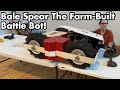 2022 Philadelphia Maker Faire: Bale Spear, the Farm-Built Battle Bot.