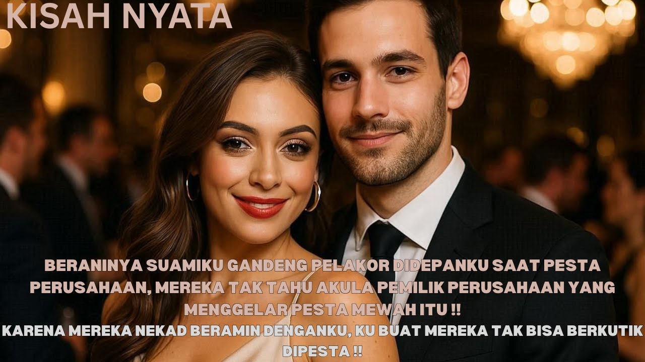 DIDEPAN MATAKU BERANINYA SUAMIKU GANDENG PELAKOR DIPESTA PERUSAHAAN, DIA TAK TAHU AKULAH PEMILIKNYA!