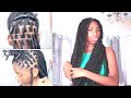 HOW TO FAUX LOCS AT HOME || EASY METHOD