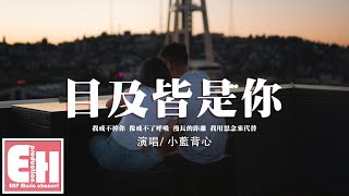 小藍背心 - 目及皆是你『我戒不掉你 像戒不了呼吸，漫長的距離 我用思念來代替。』【動態歌詞/Vietsub/Pinyin Lyrics】